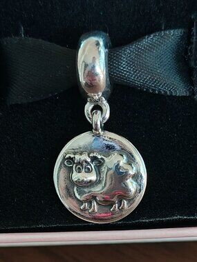 Authentic Pandora Chinese Zodiac Sheep Charm – 790883 Sterling Silver Retired